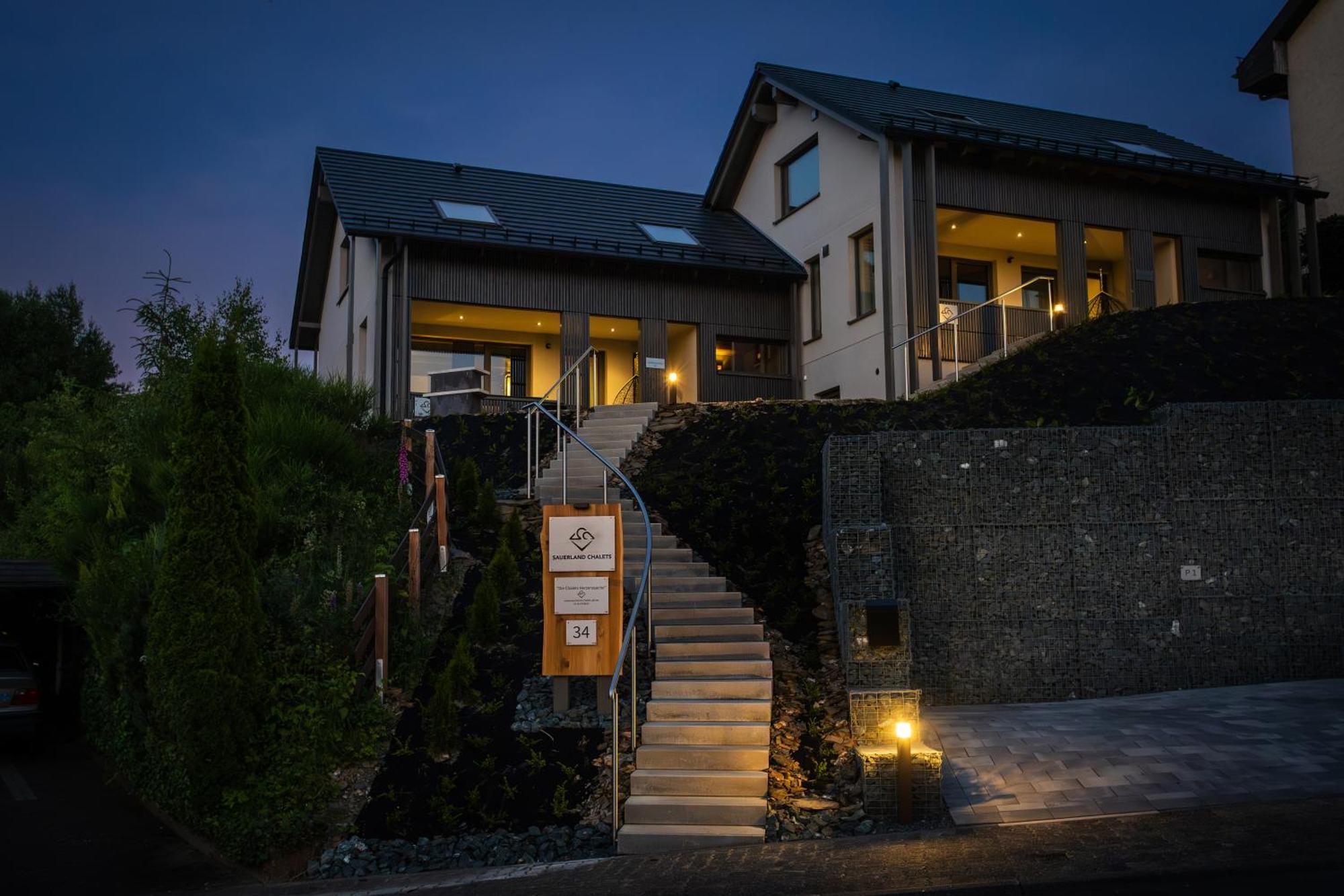Sauerland Chalets - "Die Chalets Herzenssache" Винтерберг Экстерьер фото